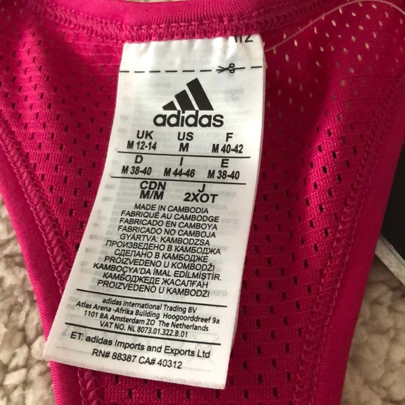 Adidas ClimaLite® Logo Racerback Tank Top - Picture 2 of 4